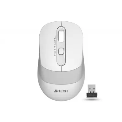 A4 Tech Fg10 Beyaz Nano Kablosuz Optik 2000 Dpı Mouse